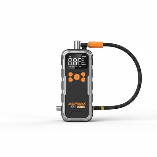 3X Faster 150PSI Cordless Tire Inflator – Portable Air Compressor with Digital Gauge & LED Light for Cars, Motorcycles, Bikes & Balls